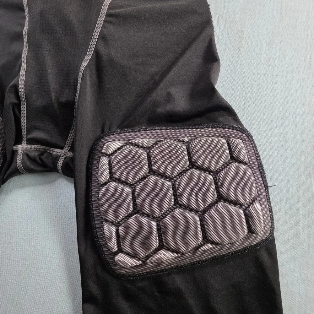 Adidas Techfit Padded Football Girdle Shorts Black Grey Mens XL Climacool